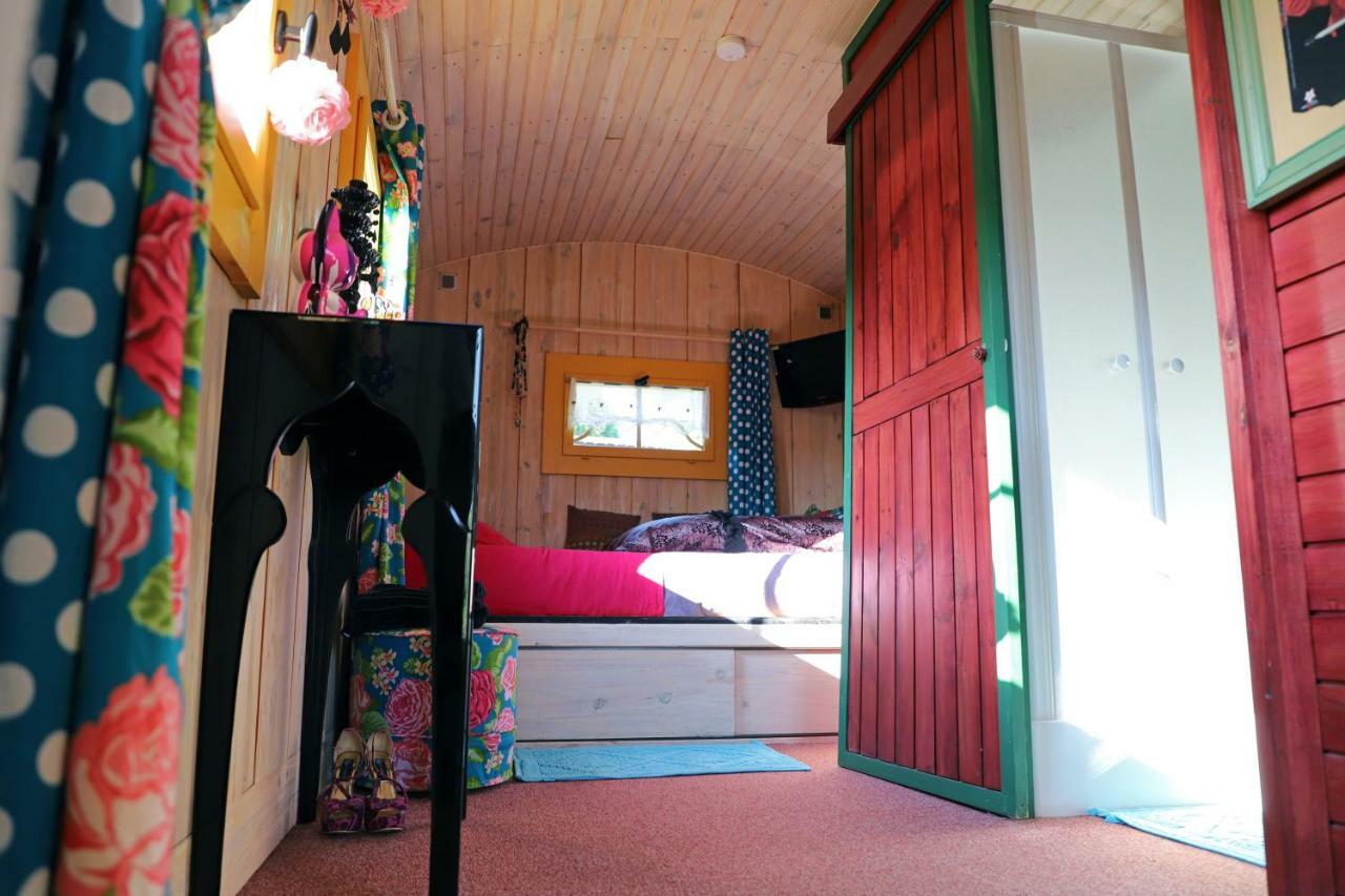 Roulotte La Dominique Bed & Breakfast Romery  Eksteriør bilde